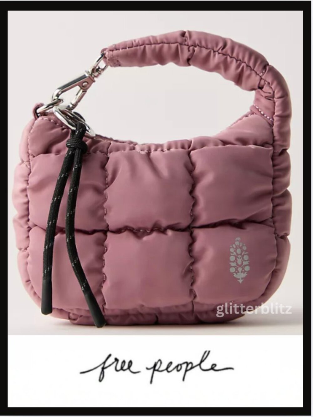 Free People Quilted Micro Pouch